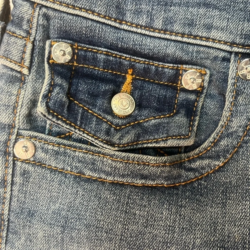 Sz 31 true religion denim shorts Men's Blue Denim Shorts